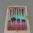 Real Techniques 11 Piece Travel Fantasy Mini Brush Set, Travel Size Makeup Brushes For Foundation Eyeshadow, Powder, Blush, Contour, & Concealer, Makeup Bag Included, Gift Set, Cruelty-Free