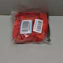 LuFeng Women's Sexy Sleeveless Halter Deep V Neck Backless Tie Back Waist Flowy Drape Satin Cocktail Mini Dress (Medium, Red)