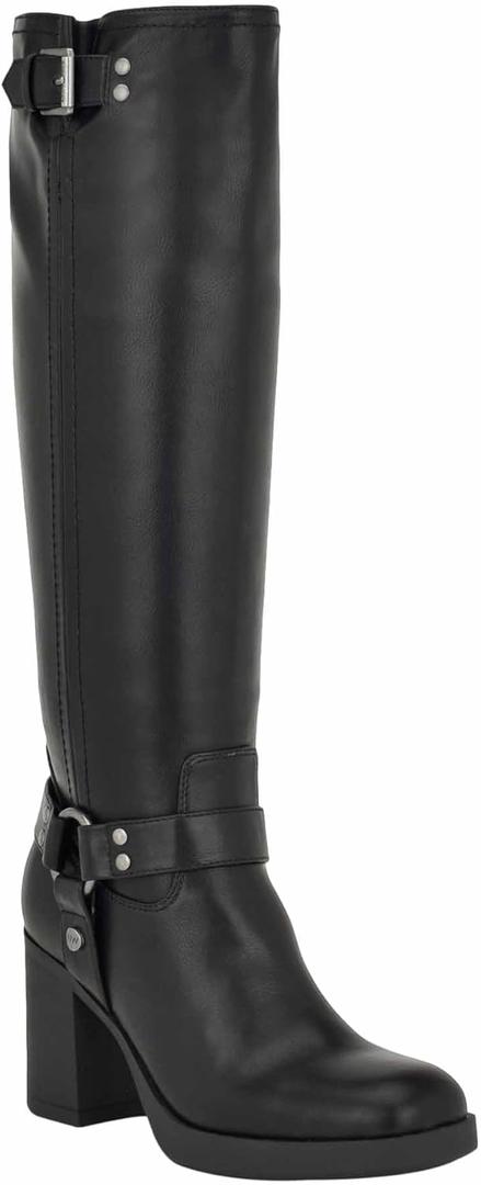 Nine West Women's Caba Knee High Boot (5.5, Black 001)