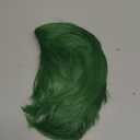 karlery Adult Men Short Straight Green Wig Halloween Cosplay Wig Anime Costume Wig