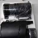 AMZCHEF Juicer Machines, 5.8" Extra Self-Feeding Cold Press Juicer for Whole Vegetable & Fruit, Juice Extractor Machine with Large Auger & Triple Strainers, Easy to Clean, High Juice Yield, Black