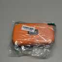 TSA Approved Insulin Cooler Travel Case Medication Cooler for Travel with Temperature Display Diabetic Medication Organizer Medical Travel Cooler Bag with 2 Ice Pack (Orange)