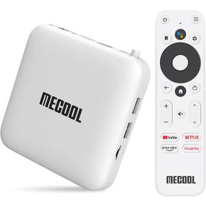 Android 10.0 TV Box, KM2 Smart TV Box Netflix Google Certified USB 3.0 Ultra 4K HDR 2GB 8GB Support 2.4G 5.0G WiFi BT 4.2 with Amlogic S905X2 Google Assistant Dolby Audio