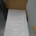 Forbena 48 Inch Floating Shelves for Wall Set of 4, Large White Picture Ledge Shelf for Living Room Photo Frames, Extra Long Wood Wall Shelves with Lip for Bedroom Hallway Office Nursery Kids Books