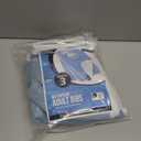 Utopia Towels 3 Pack Premium Unisex Adult Bibs for Elderly Women Men, Waterproof Bib for Eating, Adjustable and Washable (Blue)