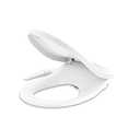 KOHLER PureWash M250 Manual Round Bidet Toilet Seat, White, Quiet-Close Lid Prevents Slamming, Easy Installation with Quick-Release Hinges, Adjustable Spray Position & Pressure
