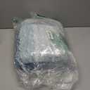 OLANLY Bathroom Rug Set 2 Piece, Soft Absorbent Microfiber Bath Mats and U-Shaped Contour Toilet Rug, Non-Slip, Machine Wash Dry, Plush Shaggy Bath Mats for Bathroom (24"x16"+24"x20", Peacock Blue)