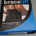 BraceUP Back Support Belt for Men and Women - Breathable Waist Lumbar Support Lower Back Brace for Sciatica, Herniated Disc, Scoliosis Lower Back Pain Relief, with Dual Adjustable Straps (XXL) (2X-Large (Pack of 1))