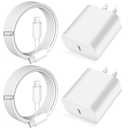 iPhone Fast Charger,Apple Charger Super Quick iPhone Charger Fast Charging,2Pack 10FT Long Type-C to Lightning Cable Cord USB C Wall Charger Block Adapter for iPhone 14 13 12 11/13Pro Max/12Mini/XS/XR