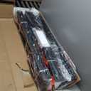 NKZ King Size Bed Frame 14 Inch, Metal Bed Frame & Box Spring 2 in 1 Platform with Round Corner Legs, 4000lbs Weight Capacity Reinforced Metal Frame, Headboard Hole, Noise-Free, Easy Assembly