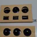 6 Pcs Black Candle Holders Set, Vintage Home Decor  Modern Taper Candlestick Holders for Wedding, Table Centerpieces  Great Gift for Housewarming, Birthday Parties, Wedding & Christmas Season