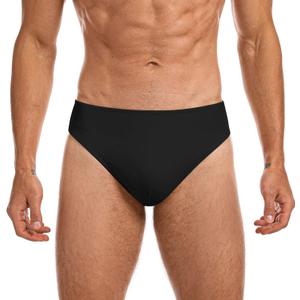 Men's Full-seat Dance Brief,Support Dance Ballet Belt (Large, Black)