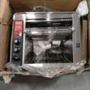 Waring Commercial CTS1000B Conveyer Toaster, 1000+ slices per hour, 208V, 2700W, 6-20 Phase Plug,Silver