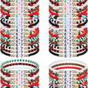 48 Pcs 6 7 Meme Bracelets Gift Bulk