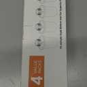 Dog Water Fountain Filters Replacement 4 Packs, 2 Months Set of Replacement Filters for Large Pet Cat Water Fountain Dog Water Bowl Dispenser, Compatible with D2341/D2223/D2322/D2340 Models