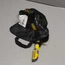 Greatever Dry Snorkel Set,Panoramic Wide View Anti-Fog Scuba Diving Mask,Professional Snorkeling Gear for Adults Kids (Small, Black Yellow)