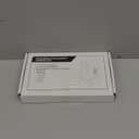 Patio Door Handle Set with Mortise Lock 45 for Replacement Mortise Style Reversible Design Non-keyed Sliding Patio Glass Door Handles, Fits 3-15/16 Screw Hole Spacing White Finish