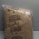 ULTCOVER Rectangular Patio Heavy Duty Table Cover - 600D Tough Canvas Waterproof Outdoor Dining Table and Chairs General Purpose Furniture Cover Size 111L x 74W x 28H inch (Brown)