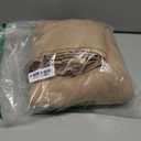 Tan Brown Pinch Pleat Linen Curtains 84 Inch Length 2 Panels for Living Room Dining Burlap Back Tab Semi Sheer Linen Drapes Rustic Country Light Filtering Privacy Window Treatment 84 Inches Long