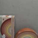 Asweets Wooden Stackable Rainbow Toy, 8 PCS Wooden Building Blocks Set for 1 2 3 Baby, Kids and Toddlers, Montessori Rainbow Nesting Puzzle, Best for 18M+, Cognitive Development (Pink)