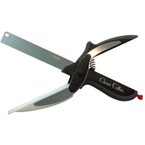 Clever Cutter 2-in-1 Knife & Cutting Board- The Original Quickly Chops Your Favorite Fruits, Vegetables, Meats, Cheeses & More in Second, Replace your Kitchen Knives and Cutting Boards
