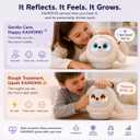 KAMOMO Companion Interactive Robot Pet, Emotional Support for Kids and Adults, AI Desk Robots, Anxiety Relief Comfort Gift