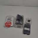 Mueller Pro-Series All-in-One, 12 Blade Mandoline Slicer for Kitchen, Food Chopper, Vegetable Slicer and Spiralizer, Cutter, Dicer, Grater, Kitchen Gadgets Sets with Container, White Sand/Gray (12 Blade, White Sand/Gray)