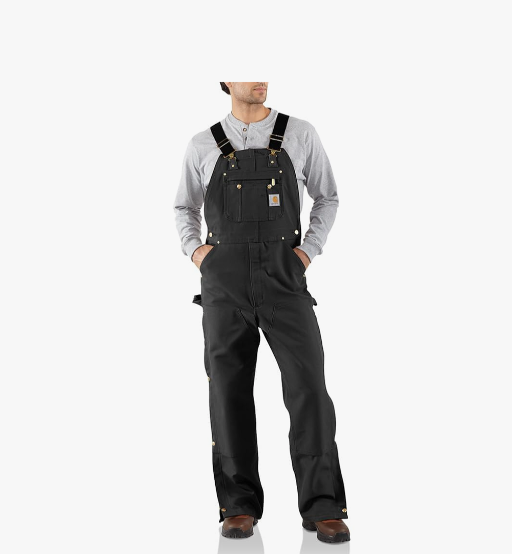 Carhartt Men's Loose Fit Firm Duck Bib Overall
34x36