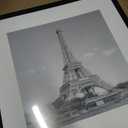upsimples 16x16 Picture Frame, Display Pictures 12x12 with Mat or 16 x 16 Without, Wall Hanging Square Frames, Black, 1 Pack