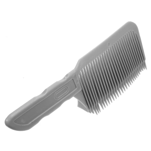 Fading Comb Hair Clipper Comb for Precise Flat Top Haircuts Ergonomic Curved Design for Salon Home Use Professional Barber Hairdressing Tool Grey