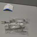 Ravinte 5 Pack | 5'' Cabinet Pulls Satin Nickel Stainless Steel Kitchen Drawer Pulls Cupboard Pulls Brushed Nickel Cabinet Handles 5Length with 3 Hole Center