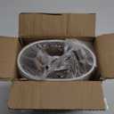 Lampwell LILA Small Modern Ceramic Table Lamp, Off White, 6.7x3.94xH11.8IN, Bulb Excluded, Kids & Night Table Lamp