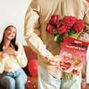 5 x Happy Valentine's Day to My Wife, Wife Valentines Day Cards Gifts for Her Women (LD319)