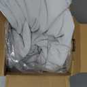 EMME Cooling Comforter Queen Size, Double Sided Cold Cooling Blanket for Hot Sleepers, Q-Max>0.45 Breathable Summer Quilt for Night Sweater Lightweight (Light Grey,90 x 90)