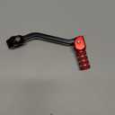 JFG RACING Motorcycle Gear Shifter Shift Lever Folding Tip CNC for CRF250F 19-23 CRF150F 03-17 CRF230F 03-17 19 XR150L 15-23 Red