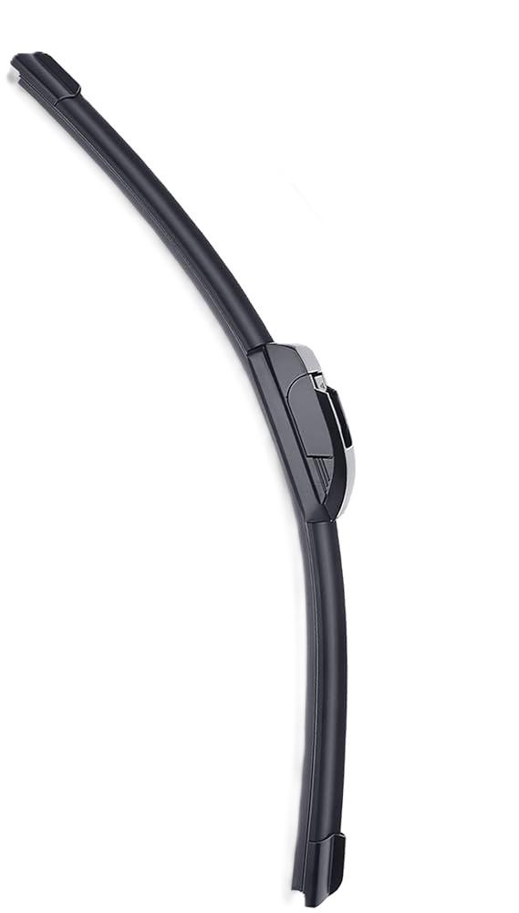 JustCar 18" Windshield Wiper Blade for 1995-2011 Ford Ranger/2006-2011 Chevry HHR/1997-2001 Jeep Cherokee, All-Season Auto Windshield Natural Rubber J-Hook Wiper Blade (1pc)