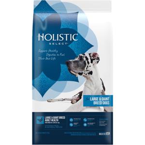 Holistic Select Natural Dry Dog Food, Large & Giant Breed Adult Recipe, 30-Pound Bag BB 3/27/27