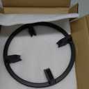 Wok Ring, Replacement Parts Cast Iron Wok Support Ring for Gas Stove Burner Grate Samsung, GE, Kitchenaid, LG, Whirlpool, Frigidaire, Kenmore Etc Gas Stove Stand Rack Accessories