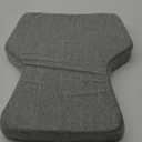 Ergonomic Lumbar Support Pillow for Recliner,Memory Foam Chair Back Support Cushion for Elderly,Extra Large Lumbar Support Pillow,Low Back Pain Relief Cushion, Dark Grey 21"×20"