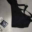 Momcozy Hands Free Pumping Bra, Adjustable Breast-Pumps Holding and Nursing Bra, Pumping & Nursing Bra in One (Black, S)