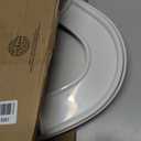 Bemis Slow Close Elongated Toilet Seat, Easy Clean Hinges, White