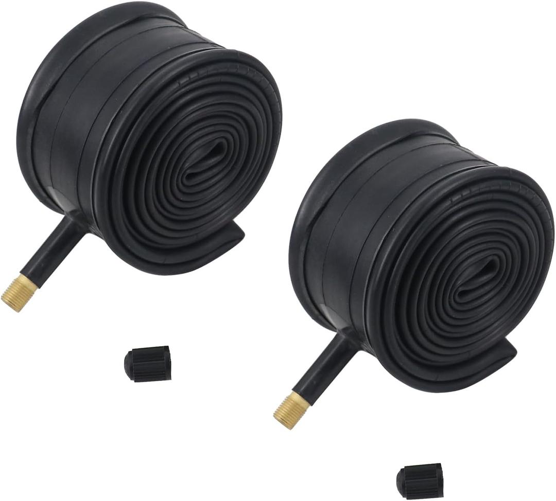 2-Pack 22x1.75/1.95 Bike Inner Tube,22 Inch AV32mm Schrader Bike Replacement Bicycle Tubes Compatible with 22X1.75 22 x 1.90 22 x 1.95 Bike Tire Tube and More