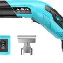 350W Mini Heat Gun with Dual Temp Settings 554 & 896 (290-480), Mini Hot air Gun with Overheat Protection Reflector Nozzle and 4.9Ft Long Cable for Crafts, Shrink Tubing and Epoxy Resin