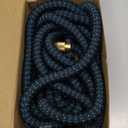 Flexi Hose Expandable Garden Hose with 8 Function Nozzle, 50FT - Lightweight Retractable Garden Hose, Water Hose - No-Kink Flexibility, 3/4 Inch Solid Brass Fittings and Double Latex Core