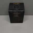 BAYKA 21 Ounce 0.6 Liter French Press Coffee Tea Maker Small, Heat Resistant Thickened Borosilicate Glass Stainless Steel Single Serve Brewer, Cold Brew Cafetera Teapot, Dark Pewter