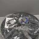 VEVOR Half Exercise Ball Trainer, 23/26 inch Balance Ball Trainer, 1500lbs Capacity Stability Ball, Yoga Ball with Resistance Bands & Foot Pump, Strength Fitness Ball for Home Gym Full Body Workout