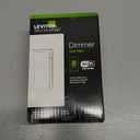 Leviton Decora Smart Dimmer Switch, Wi-Fi 2nd Gen, Neutral Wire Required, Works with Matter, Alexa, Google Assistant, Apple Home/Siri, Wired or Wireless 3-Way, D26HD-1RW, White