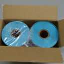 FungLam 2 Rolls 4x6 Direct Thermal Printer Labels 500 Shipping Labels Compatible with Zebra, Rollo Label Printer, Peforated Postage Thermal Labels, Permanent Adhesive, 250 Labels/Roll