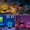 FULLOSUN Kids Night Light Soccer 3D Optical Illusion Lamp with Remote Control 16 Colors Changing Football Birthday Xmas Valentine's Day Gift Idea for Sport Fan Boys Girls