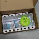 Paint Brush Cleaner, Painting Station with Drain and Brush Holder, Strengthen Water Recycling Brush Rinser, Paint Brush Cleaner Tool for Acrylic, Watercolor and Water-Based Painting Supplies, Green